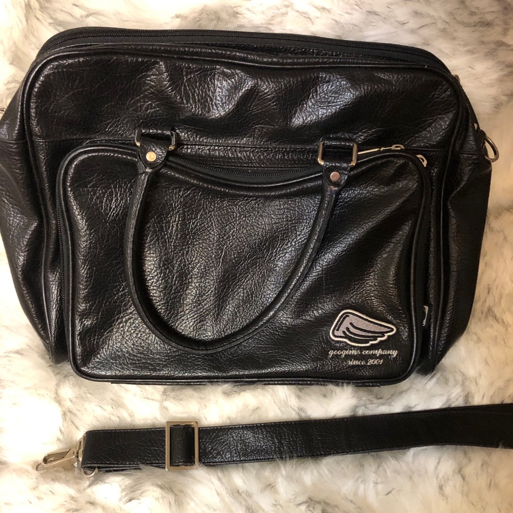 Googims Korean Brand Flight Logo Briefcase